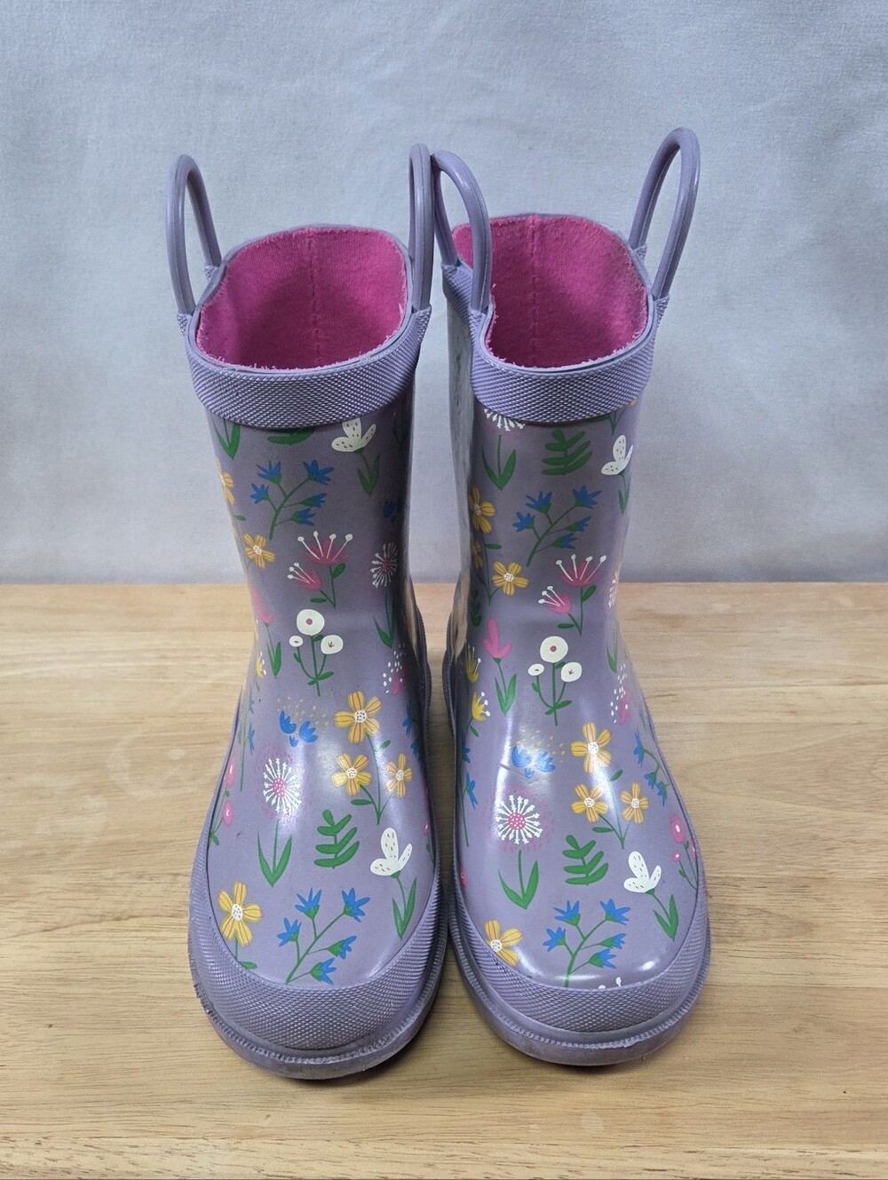 Flower Print Rain Boots Lily & Dan Size 11/12